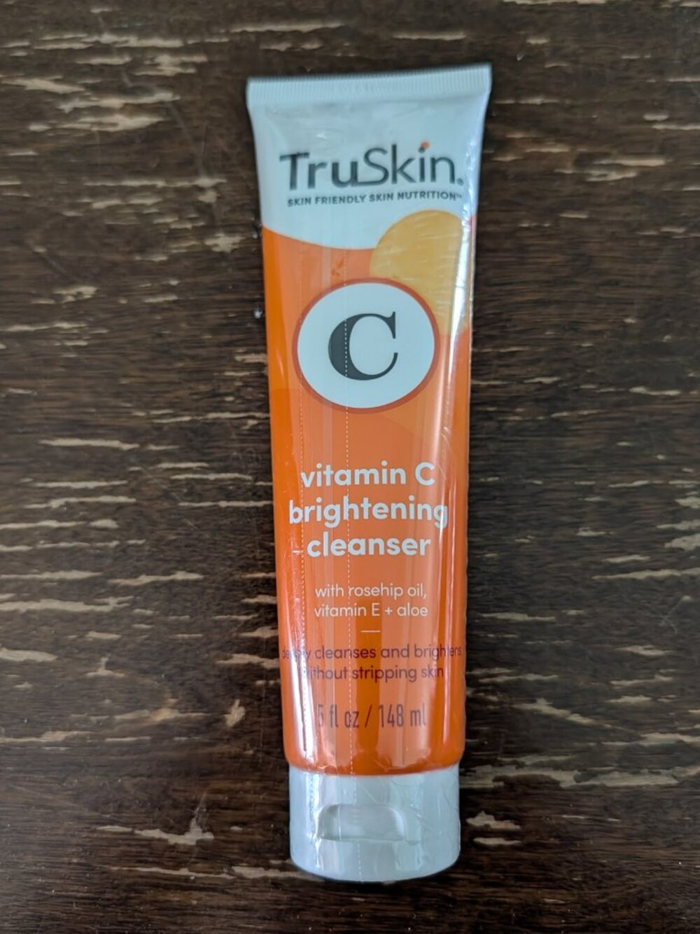 TruSkin Vitamin C Brightening Cleanser For Face w/ Vitamin C Vitamin E 5 oz New